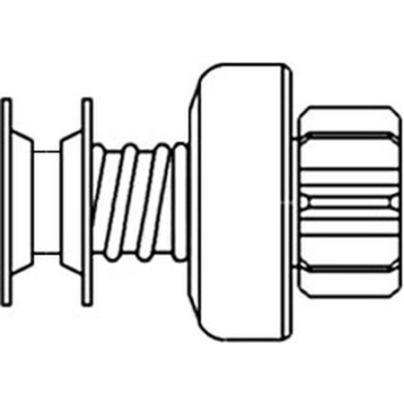 A47178 New Starter Drive Fits Case-IH Tractor Models 1070 1170 1175 1270 +